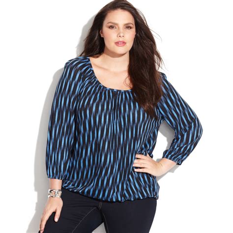 michael kors plus size tops.